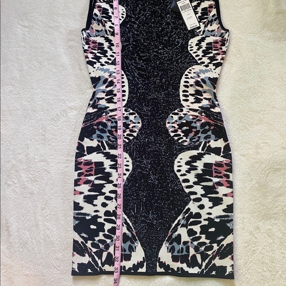 NWT BCBG MAXAZRIA Black Audrie Sleeveless Bodycon Dress Women’s Small $298 NEW - Picture 7 of 8